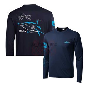 Outdoor Shirts Oceanic Fishing Jersey Lange mouw Zonbescherming Ademend Performance Viskleding Camisa De Pesca UPF 50+ Fishing Shirt J230605
