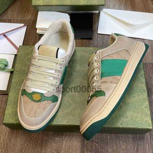 Outdoor Shoes Men Women Distressed Screener Sneakers Classic Stripe Rubber Shoe Canvas Splicing Trainers Mesh Breathable Sneaker