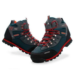 Outdoor Shoes Sandales en cuir véritable hommes chaussures de randonnée hommes haut de gamme imperméable à l'eau baskets de montagne en plein air escalade chaussures de sport mâle bottes tout-terrain YQ240301