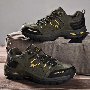 Zapatos al aire libre Sandalias de alta calidad para hombres zapatos de senderismo impermeables Otoño Invierno marca al aire libre para hombre deporte Trekking botas de montaña escalada zapatos atléticos YQ240301