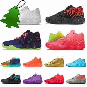 Chaussures d'extérieur Sandales LaMelo Ball 1 MB.01 Chaussures de basket-ball Noir Buzz City Galaxy Baskets pour hommes LO UFO Not From Here City