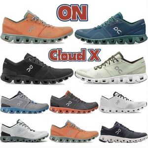 outdoorschoenen Schoenen Designer op Designer x Sneaker Triple Zwart Wit Aloë Roest Rood Legering Grijs As Stormblauw Oranje Lage Sportsneaker Heren