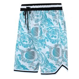 Shorts ao ar livre 3D Prjnt Basquete Correr Respirável Praia Solta Academia Golfe Calças de Tênis Verão Moda Bolso 230719