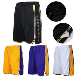 Shorts d'extérieur Hommes Basketball Joggers Pantalons de survêtement Séchage rapide Shorts de sport pour enfants Entraînement avec poche Summer Mesh Short Noir 230726