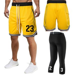 Outdoor Shorts Mannen Professionele Basketbal Shorts Sets Jeugd Sport Gym Fitness Running Shorts Shorts Basketbal Throwback Panty Training Set 230711