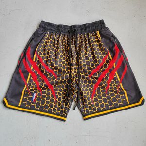 Short d'extérieur TRILLEST Los Angeles Style Black Mamba Spirit Scratch imprimé avec poches zippées Street Wear Pantalon d'entraînement 230627