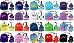 Sac de douche en plein air Runtz 3D Backpacks 3pcSset Notebook for Women Blue Sacs Boys Knapsack Knapsack Green Red Proof Purple Ye3675914