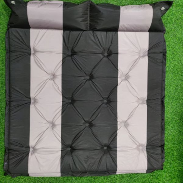 Almohadillas para exteriores, colchón inflable doble para acampar, almohadilla para dormir, cama ultraligera plegable, alfombrilla de aire para viajes, cojín a prueba de humedad