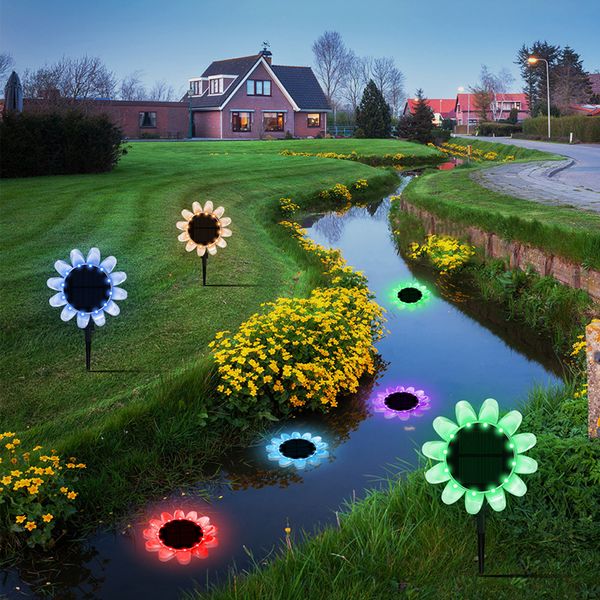 Luces de jardín solar al aire libre agua luces flotantes decoración de piscina estanque impermeable luces de energía solar colorida control de energía solar control remoto