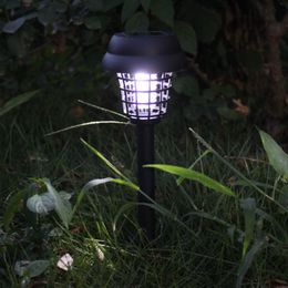 buitenlamp op zonne-energie, waterdichte muggenmoordenaar, muggenval in de tuin, muggenafstotende lamp, muggenvallamp met elektrische schok