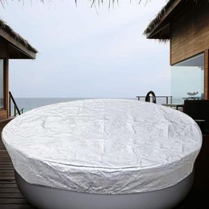 Buiten Spa Hot Tub Cover Zwembad Dust Ronde Ronde Deksel Zwembad Accessoires Dust proof Heavy Duty Waterdicht