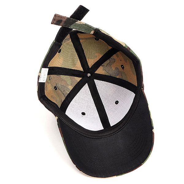 Caps sport extérieurs Camouflage Hat Baseball Caps Simplicité Tactical Military Army Camo Camo Cap chapeaux Unisexe