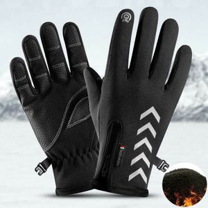 Outdoor Sport Rijhandschoenen Winter Heren Warme en Windbestendige Waterdichte Handschoenen Antislip Touch Screen Ski Riding