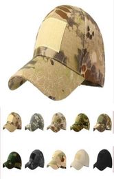 Sport extérieur Snapback Caps Camouflage Simplicity Tactical Military Army Camo Hunting Cap Hat For Men Adult Cap Ljjk9875417992