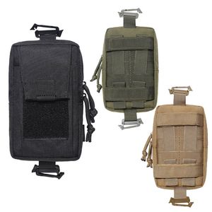 Buitensporten Airsoft Gear Molle Assault Combat Hiking Bag Accessoire Camouflage Pack Tactical Kit Pouch No11-768