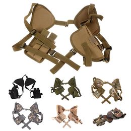 Outdoor Sports Assault Combat Bag Molle Pack Pistol Gun Pack Camouflage Schouderholster met tijdschriftzak NO17-203