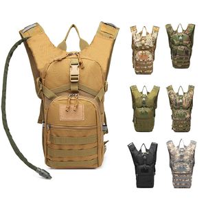 Outdoor Sports Assault Combat Camouflage Molle Bag Tactical Molle Water Pouch Drinkrugzak NO11-620