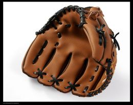 Sports extérieurs Brown Baseball Glove Softball Practice Équipement Taille 105115125 GAUX GAUX POUR LA FEMME DE MAN adulte 1579146