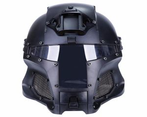 Sports al aire libre Combat Airsoft Paintball Casco táctico CS CS Tactical Gear Side Rail Nvg Transfer Base 6 Colors7002994