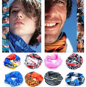 Sports de plein air Vélo Vélo Vélo Équitation Variété Turban Bandeau Magique Voile Multi Tête Écharpe Foulards Visage Maille Bandanas Livraison Gratuite