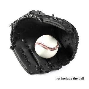 Équipement de sports de plein air trois couleurs Softball pratique gant de baseball pour hommes adultes femmes 240122