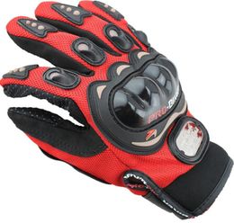 Sports de plein air chevalier doigt complet équitation moto gants de moto 3D respirant maille tissu hommes en cuir Locomotive gant5465744