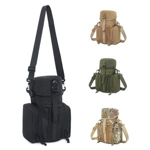 Buiten sport wandeltas tactische aanval gevechten camouflage tactisch molle pack waterflesje zakje No11-668