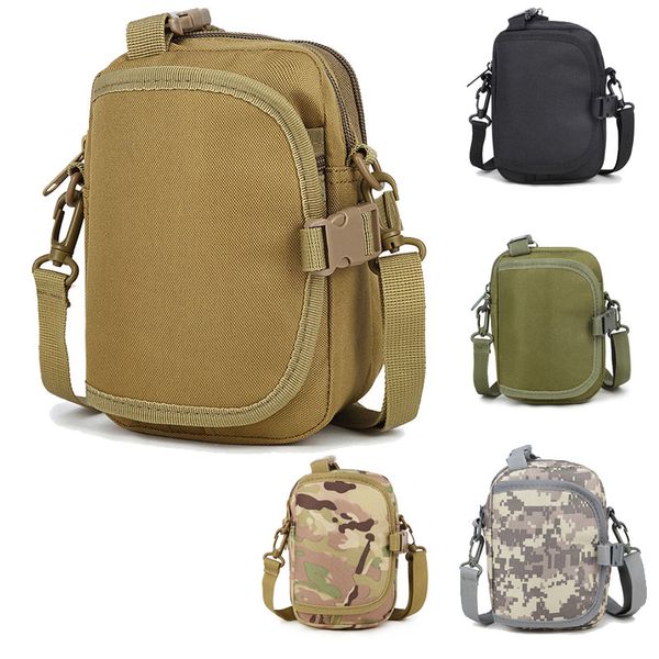 Petit sac à bandoulière tactique de Camouflage, sac à bandoulière pour Sports de plein air et randonnée, PackNO11-221