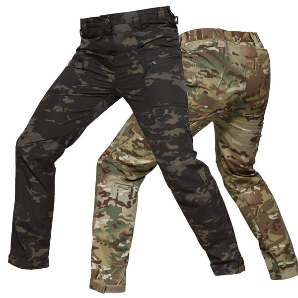 Pantalones tácticos de camuflaje para deportes al aire libre, caza en la jungla, pantalones de tiro en el bosque, vestido de batalla, uniforme de combate, ropa BDU NO05-132