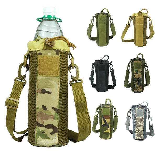 Tactique Molle Bouteille D'eau Poche Sac Sports de Plein Air Hydratation Pack Assault Combat Camouflage NO11-660