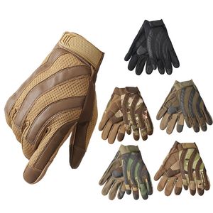 Outdoor Sports Tactical Handschoenen Motorfiets Cycling Gloves Airsoft Shooting HaTing Hunting Full Finger Camouflage Touchscreen No08-079