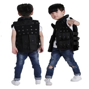 Outdoor Sport Tactical Molle Child Vest Airsoft Gear Molle Pouch Bag Carrier Combat Assault No06-015