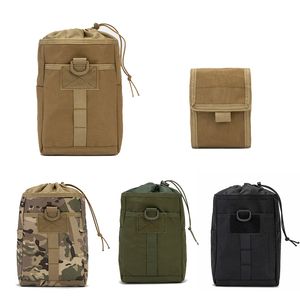 Outdoor Sports Pack Tactical Dump Pouch Molle Bag Assault Combat Camouflage Foldable Recycle Pouch No11-507