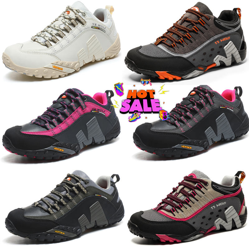 Outdoor Sports Pro-Mountain Hiking Boots, Men Women Trekking Shoes, Wear Resisting Walking Footwear Rock Climbing Shoes Summer 39-45