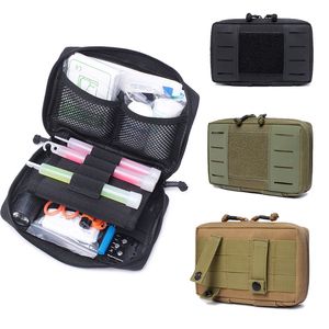 Outdoor Sports Tactical Bag Backpack Vest Accessoire Holder Pack Molle Kit Medical Pouch No11-773
