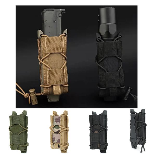 Sports extérieurs Tactical Mag MOLLE 9 mm Pouche de magazine Sac à dos Sac à dos de gilet accessoire Cartridge Clip Clip NO11-579C