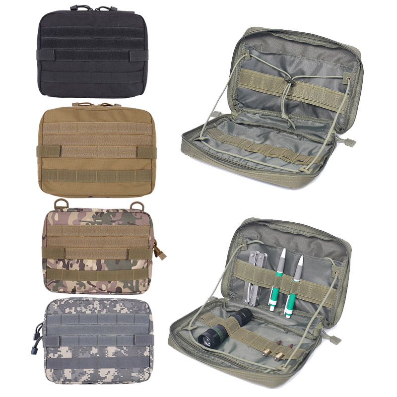 Outdoor Sports Tactical Molle ryggsäckväska Mag Magazine Holder Pack Tactical Medical Pouch No11-728