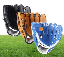 Sports extérieurs trois couleurs de baseball Glove Softball Practice Équipement Taille 105115125 MAIN gauche pour homme adulte Femme Train Q016276769