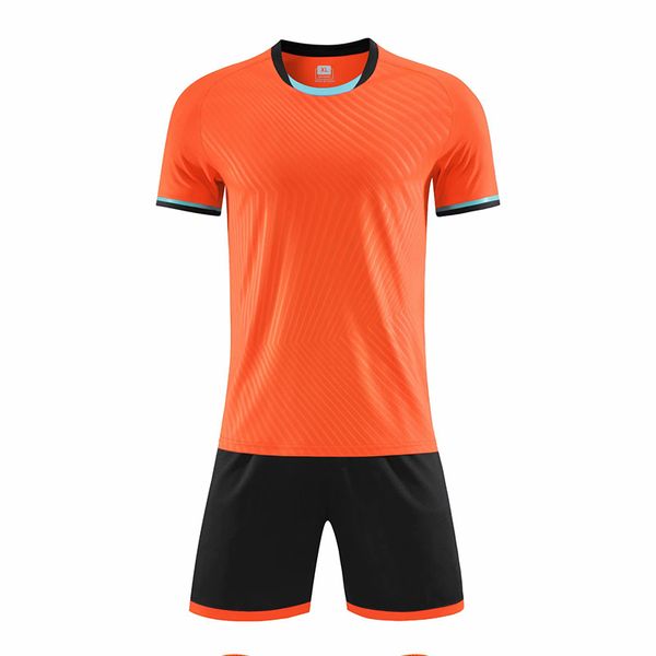 Collants de sport de plein air Vêtements de fitness Hommes collectables Vêtements à manches courtes Sweat Dry Running T-shirt DIY Logo Imprimable Logo Orange