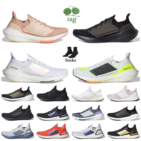 Sports de plein air Ultraboosts 20 22 Chaussures de course Femmes Hommes Ultra Boost19 4.0 Baskets Cloud Blanc Noir Beige Gris Rose Coureurs Tennis Jogging Baskets Taille 36-45