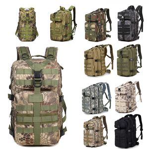 Sports extérieurs Tactical Camo MOLLE 35L CAMOUFLAGE BACKPACK PACK SAC RUCKSack Knapsack Assault Combat No11-034