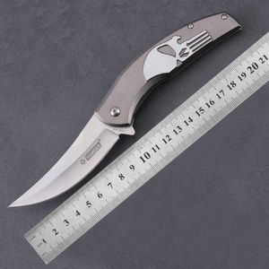 Mini cuchillo multiusos plegable de acero inoxidable para exteriores, cuchillo de fruta portátil 827300