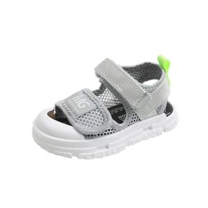 Outdoor zomer baby mesh schoenen hoofd gewikkeld meisjes sandalen zachte ademende jongens strand sandalen peuter functionele sandalen