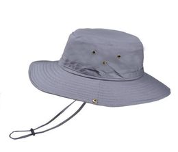 Chapeau de soleil extérieur mâle mâle sec respirant nouveau chapeaux de seau pour hommes pêcheurs altération de l'alpinisme