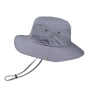 Chapeau de soleil en plein air mâle à séchage rapide respirant Nouveau chapeaux seau pour hommes pêcheur alpinisme escalade sports Benny cap286n