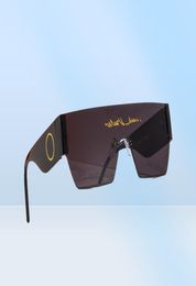 Lunettes de soleil extérieures 2021 Designer Sun Glasses Beach Oversize Fashion Ocuar Mens Womens UV400 Fêtes Spectacles Agrade Homper Qua6803327