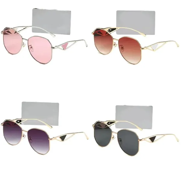 Lunettes de soleil extérieures Designer Mans Full Fild Triangular Womens Designer Sunglasses Lunettes de Soleil Polarisation Accessoires Eyeglass MZ0159 H4