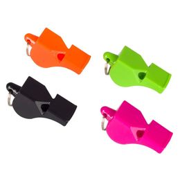 Outdoor Survival School Company Game Tools voetbalbasketbal Running Sporttraining Scheidsrechter Coach Plastic Whistle