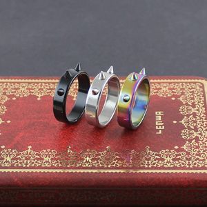 Dispositivos para exteriores, anillo de autodefensa de supervivencia, portátil, para hombres y mujeres, dedo, cristal de emergencia, rotura, Punk, senderismo, Camping, Protector