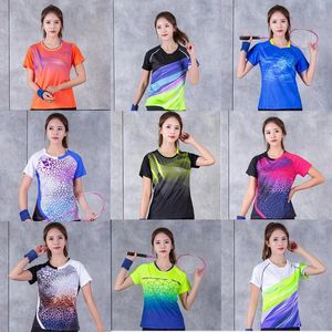 T-shirts d'extérieur T-shirts de badminton femmes filles chemises de tennis de golf vêtements T-shirt tennis de table enfants t-shirts de sport de course à séchage rapide 231216